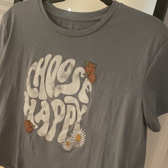 3/$30 Choose Happy Graphic Tee 😃 - Picture 4 of 4